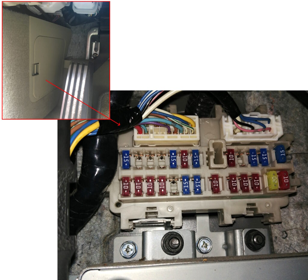 Блок в салоне