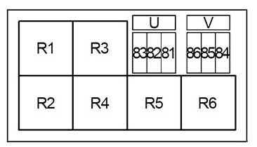 Схема блока реле 2