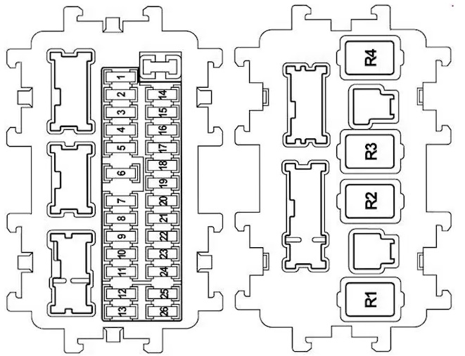 схема блока