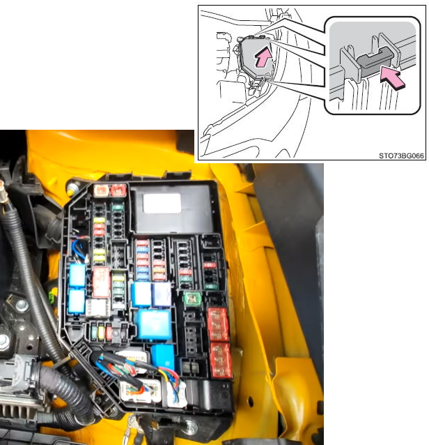 Блок под капотом