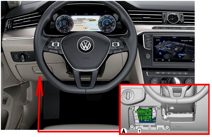 Расположение блока 