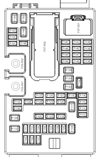 Схема блока в салоне