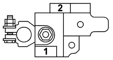 Схема плавких вставок на аккумуляторе Suzuki Kizashi