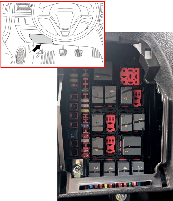 Блок в салоне хавал м6