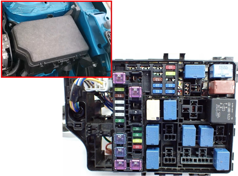Блок под капотом