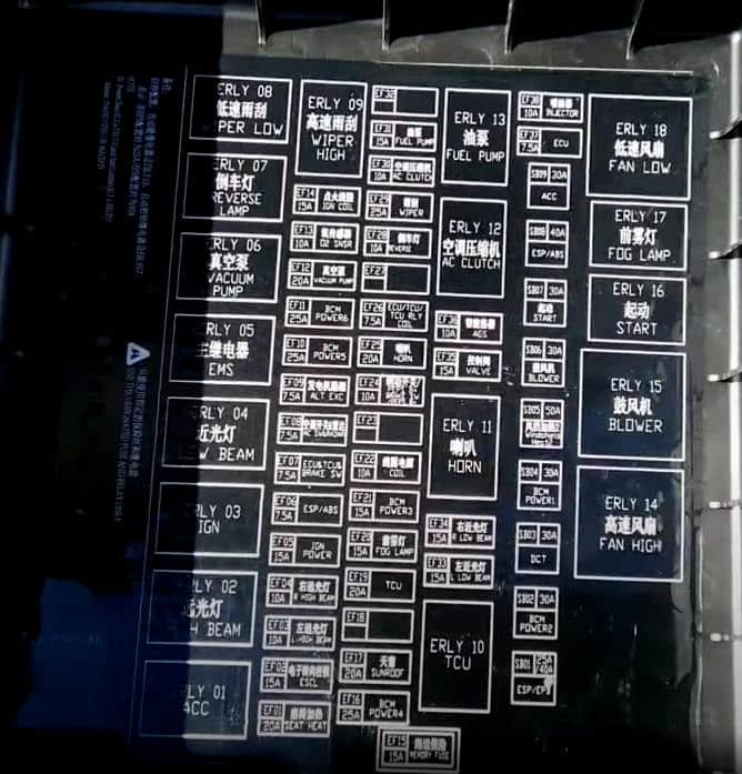 Схема с крышки