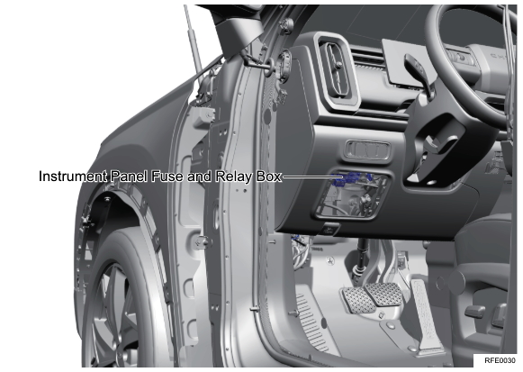 Доступ к блоку в салоне