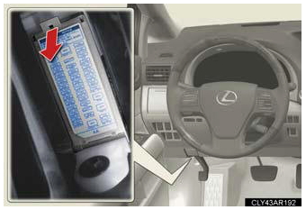 Блок в салоне рх350