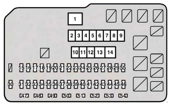 Схема блока под капотом