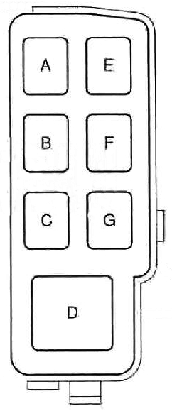 Схема реле под капотом