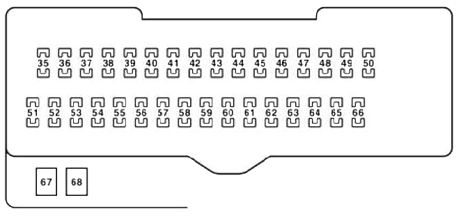 Схема блока в салоне