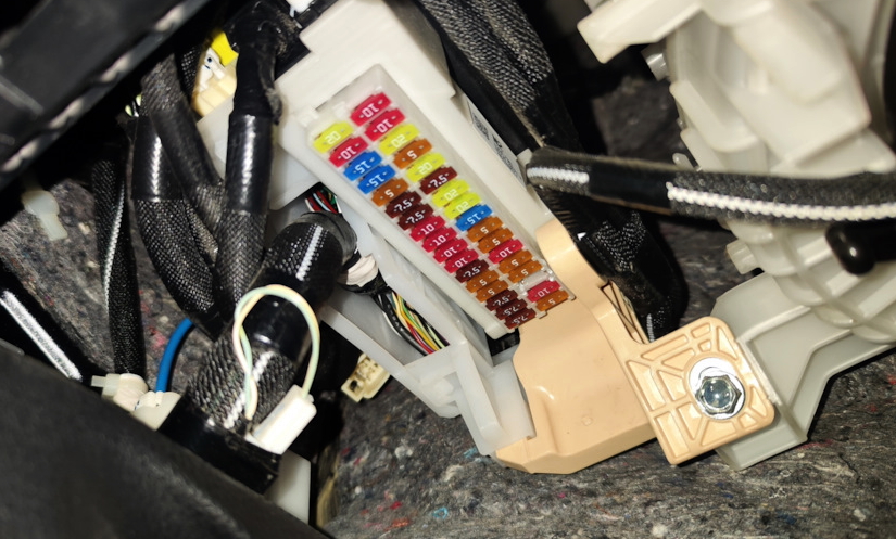 фото блока в салоне