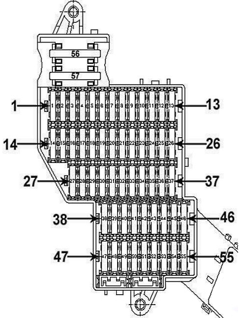 Схема блока справа