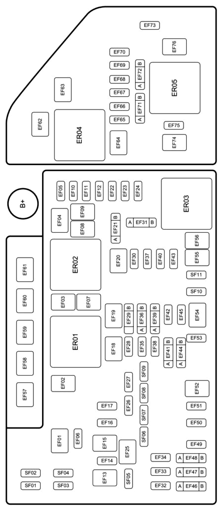 схема блока предохранителей джили монжаро