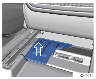 Доступ к блоку в салоне