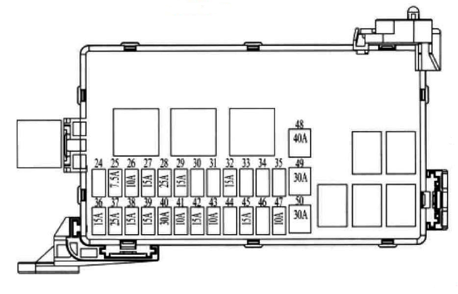 Схема блока в салоне