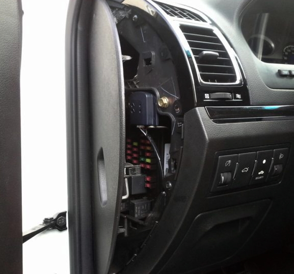 Расположение блока в салоне эмгранд ес7