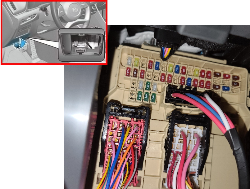 Блок в салоне