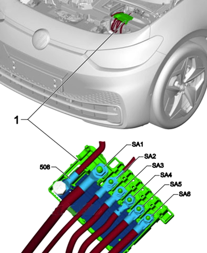 Схема силового блока