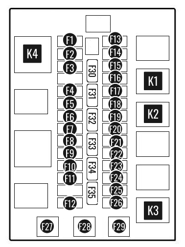 Схема блока в слоне лифан х60