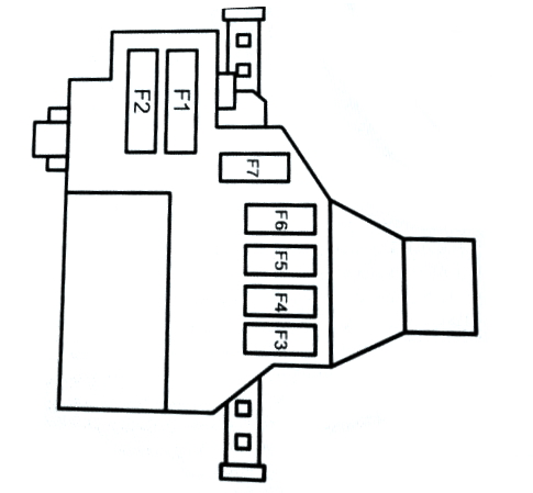 Схема блока на АКБ