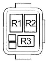 Схема блока реле 2
