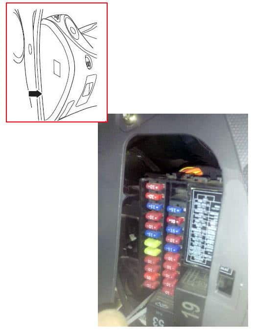 Фото блока в салоне чери индис