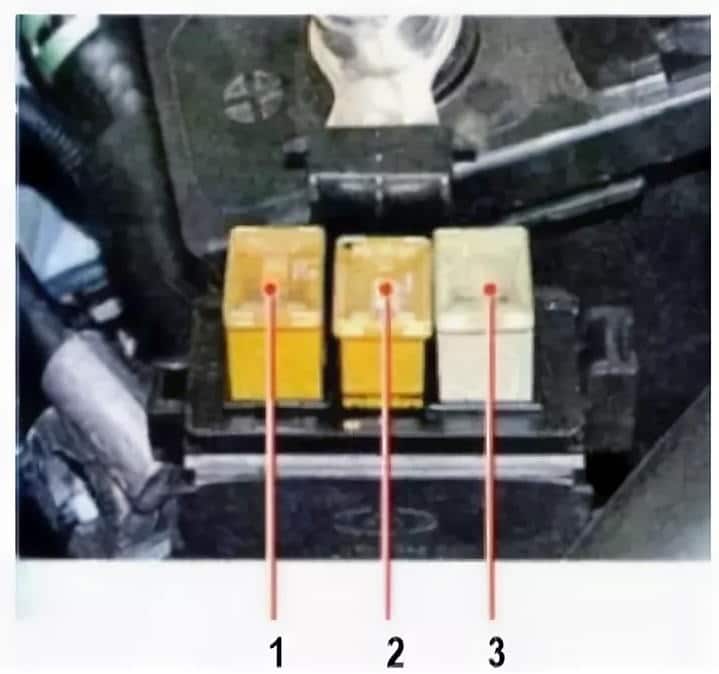 Схема блока на АКБ