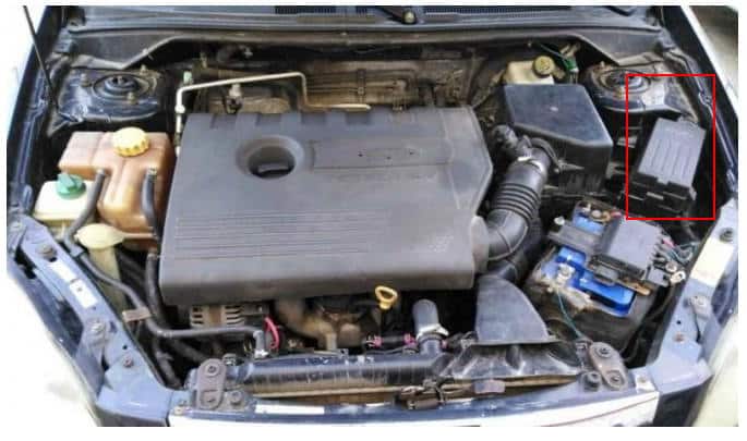 Блок под капотом