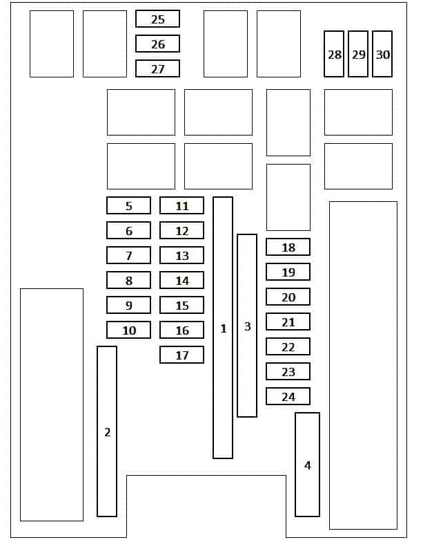Схема блока под капотом