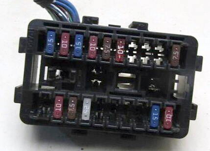 Фото блока в салоне