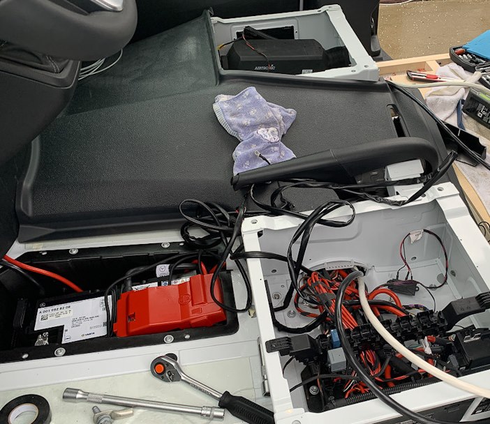 Расположение блоков