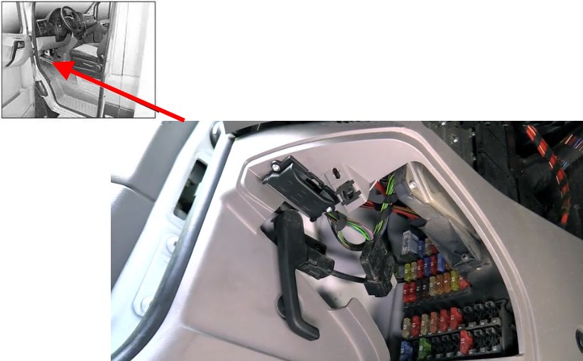 Расположение блока