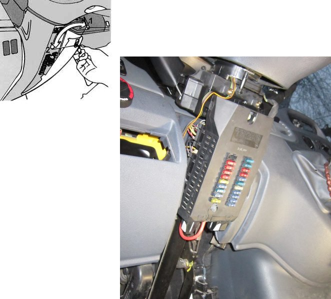 Блок в салоне спринтер 1