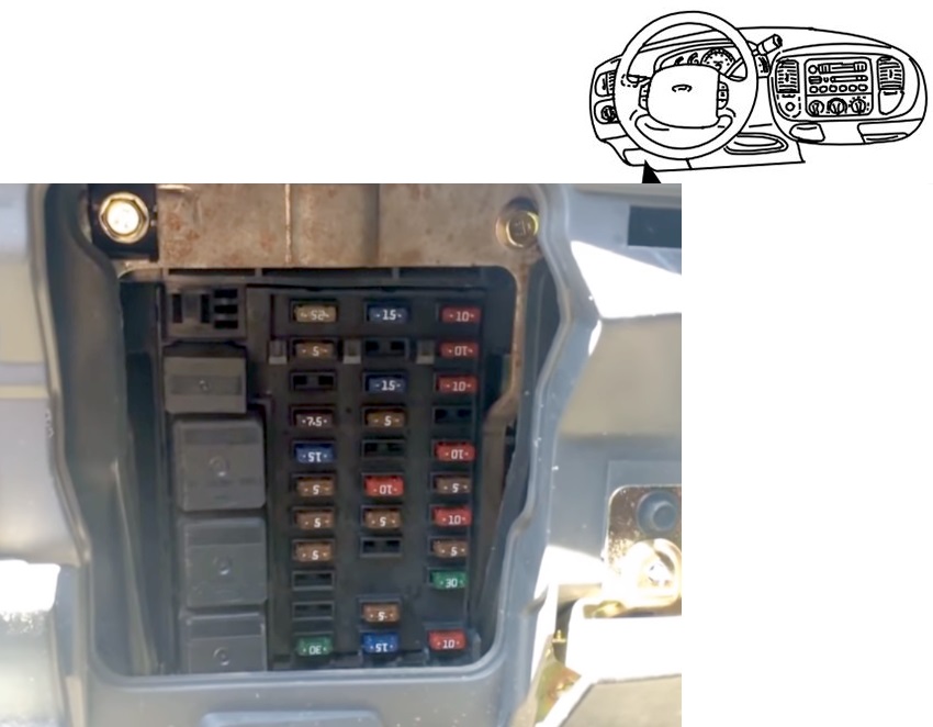 Фото примера блока в салоне Ford Expedition