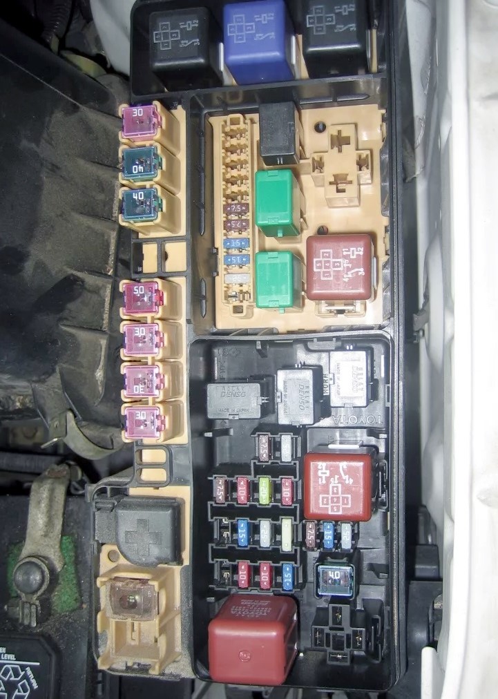 Фото пример блока под капотом