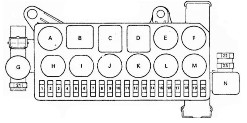 Схема блока вариант 1