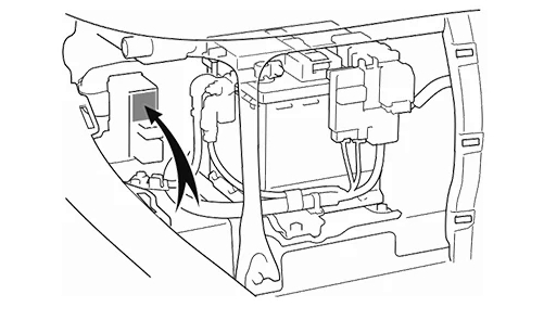 Блок на АКБ