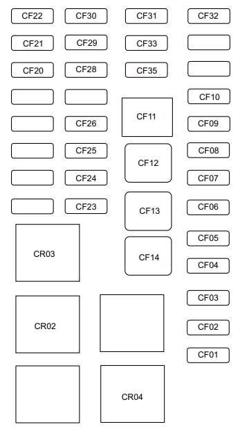Схема блока в салоне