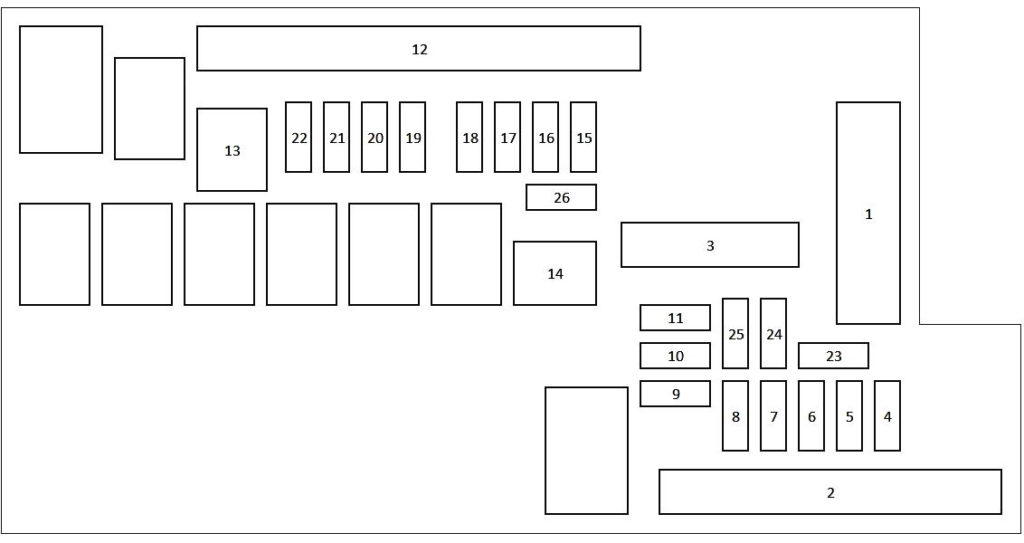 Схема блока под капотом