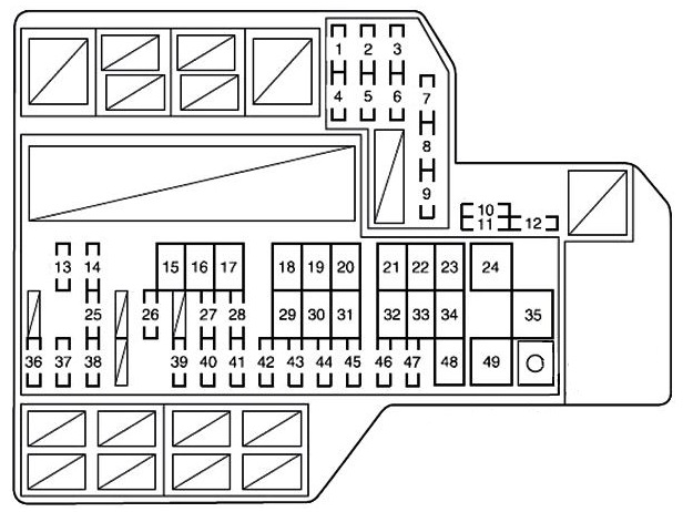 Схема блока под капотом