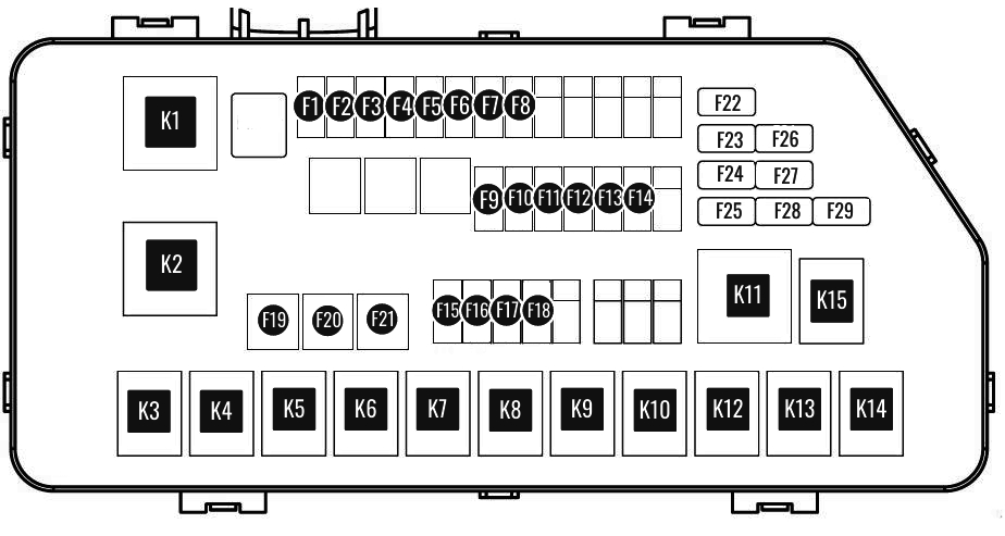 схема блока под капотом лифан х60