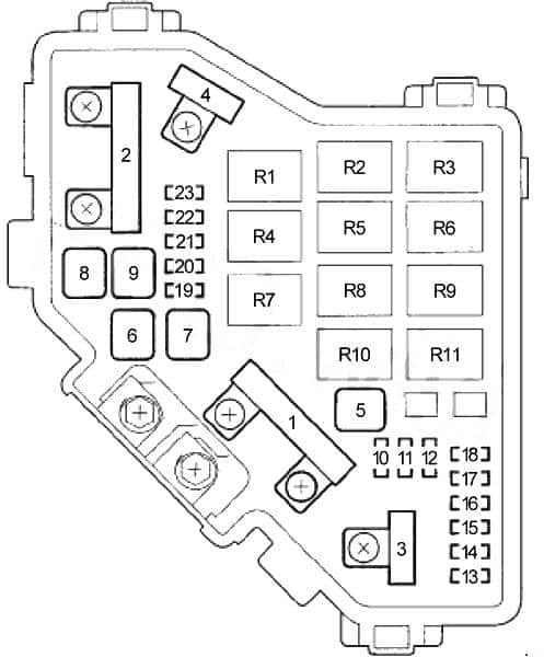 Схема бензиновые двигатели