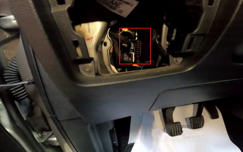 Блок в салоне