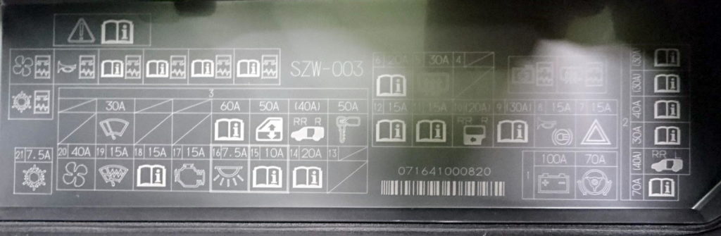 Схема блока под капотом