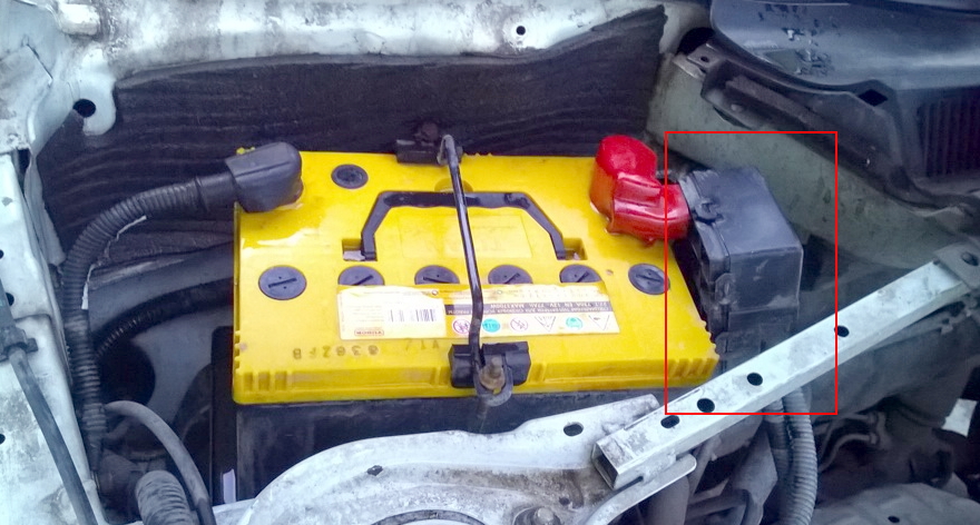 Блок на АКБ