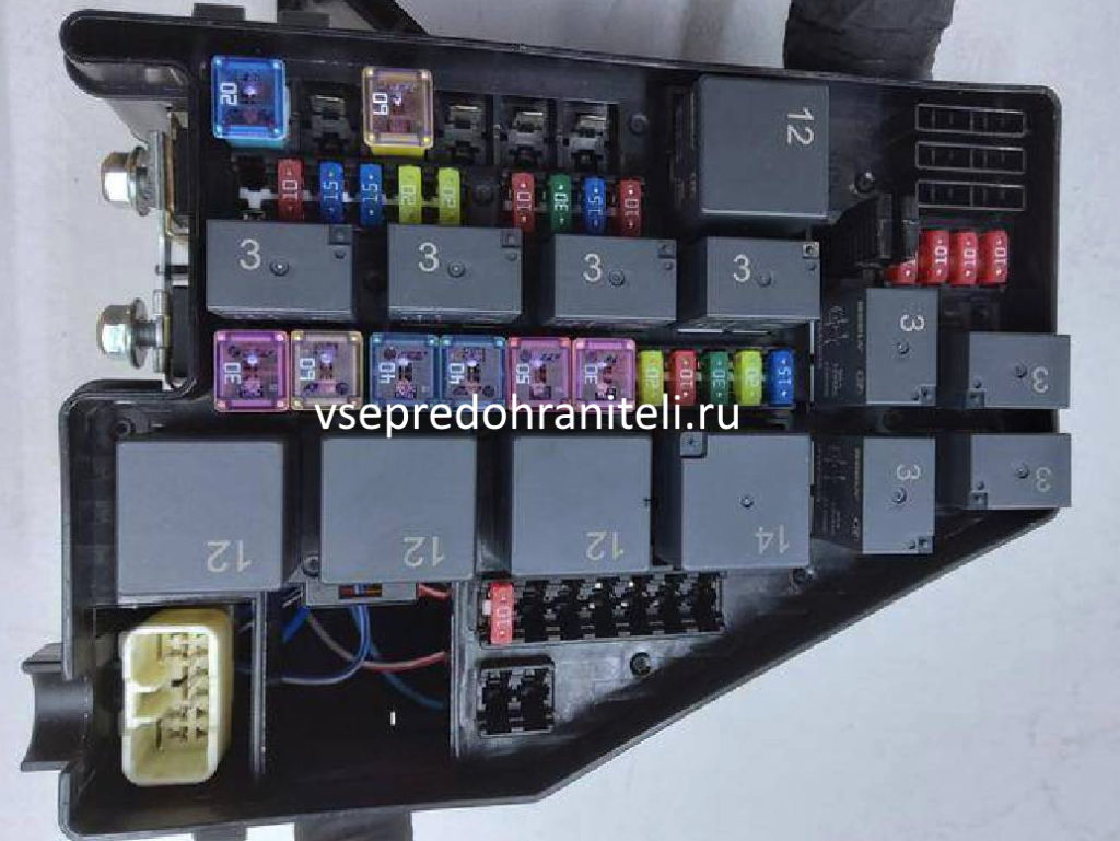 Фото блока под капотом