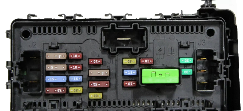 Фото пример блока предохранителей