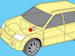 Расположение блока в салоне