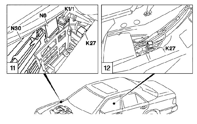 Реле топливного насоса